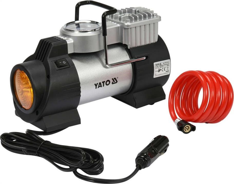 Picture of Car compressor with LED lamp, 12V 180W YT73460 