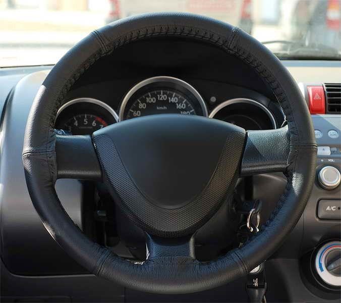 Picture of Steering wheel cover, black (35-37cm)