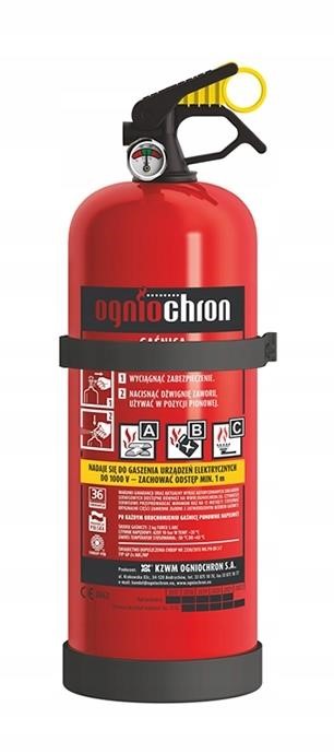 Picture of Powder fire extinguisher, 2 kg GP2XABCPM2KG 