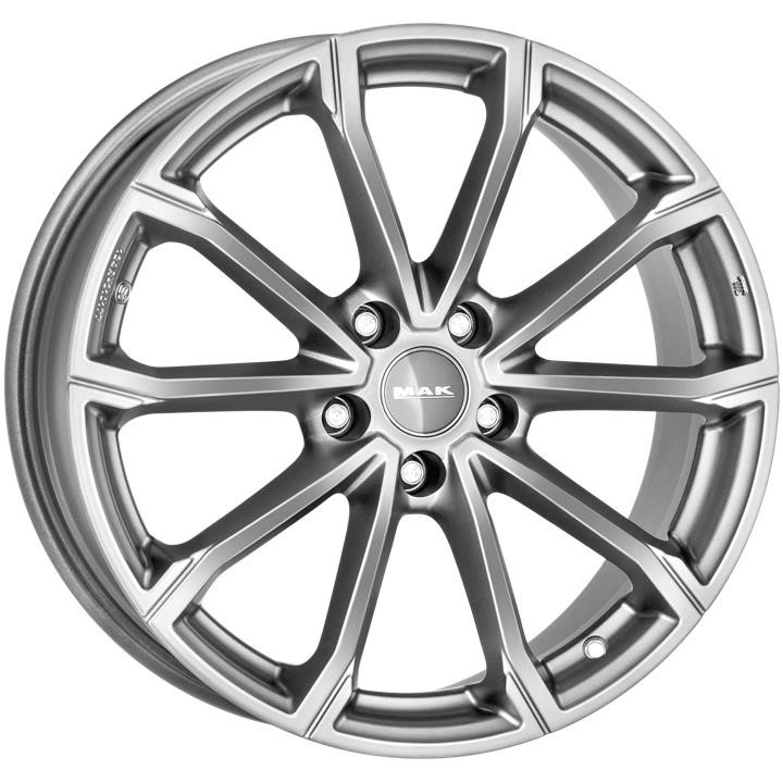 Picture of Light Alloy Wheel MAK DaVinci 6,5x16 5X114,3 ET50 DIA67,1 LIGHT TITAN F6560BRTM50FO4X