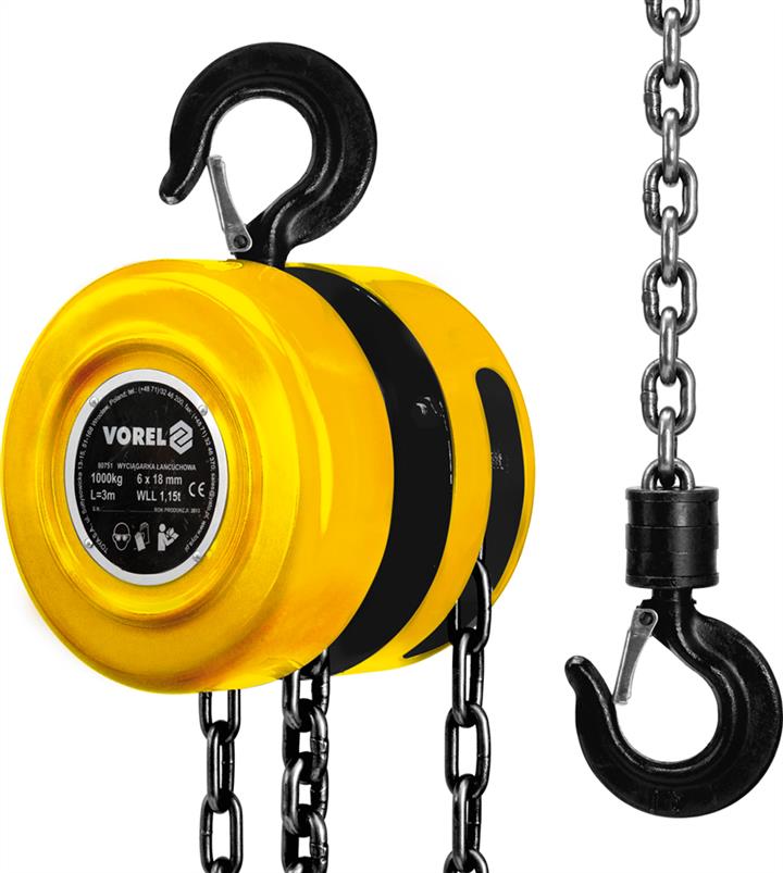 Picture of Chain hoist, 1t, 3m 80751 