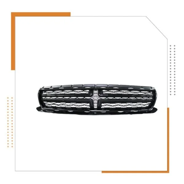 Picture of FRONT BUMPER UPPER GRILLE BLACK